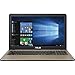 2016 Asus 15.6-Inch Premium Laptop, Intel Dual Core Celeron Processor, 4GB RAM, 500GB Hard Drive, HD LED Backlit Display, DVD/CD Burner, HDMI, VGA, Wifi, Webcam, Windows 10
