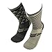 Epivive Velocity American Flag Patriotic Athletic Crew Socks Gun Metal Grey (Large)