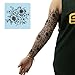 DaLin 4 Sheets Sexy Temporary Tattoos for Women Flowers Collection (Daisy)