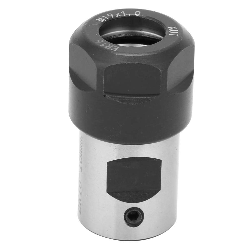 C20-ER16-40L ER16 Collet Chuck Holder for Spindle Motor Shaft Clamping 16mm Axle, CNC Machine Tool Industrial Precision Machining Accessories