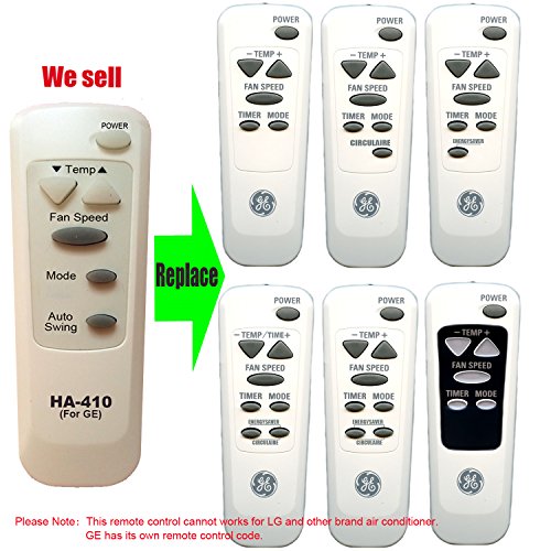 Buy HA410 Replacement for GE Air Conditioner Remote Control