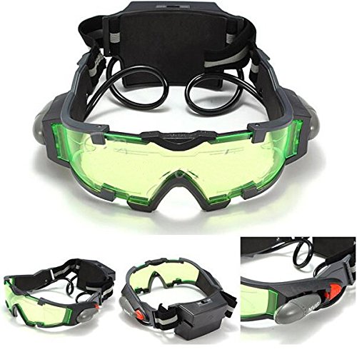 Night Vision Goggles Lens Adjustable Elastic Band Night Glasses