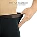 DAVID ARCHY Mens Trunks Underwear Soft Breathable Rayon Made from Bamboo Trunk No Fly Pouch 4-Pack M 2.5''