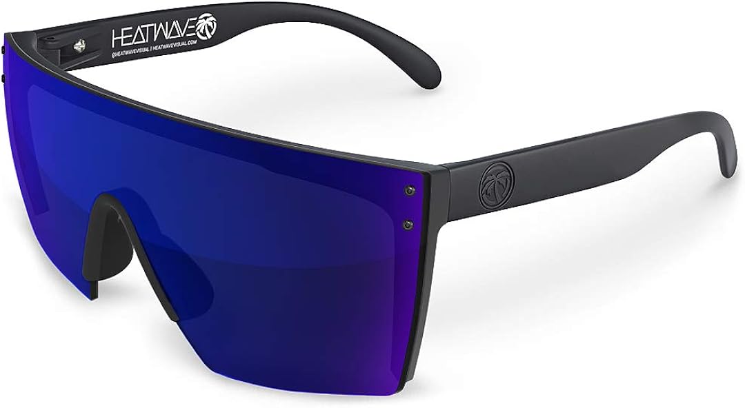 Heat Wave Visual Lazer Face Z87 Sunglasses in Coastal Blue