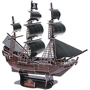 amazon.com: hmane 3d jigsaw puzzle boat miniature handmade