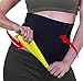 Glamours Womens Slimming Belt Body Shapers Sweat Waist Cincher for Weight Loss XXXL by