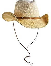 Coolibar - Gorro de vaquero para mujer con protección solar UPF 50+