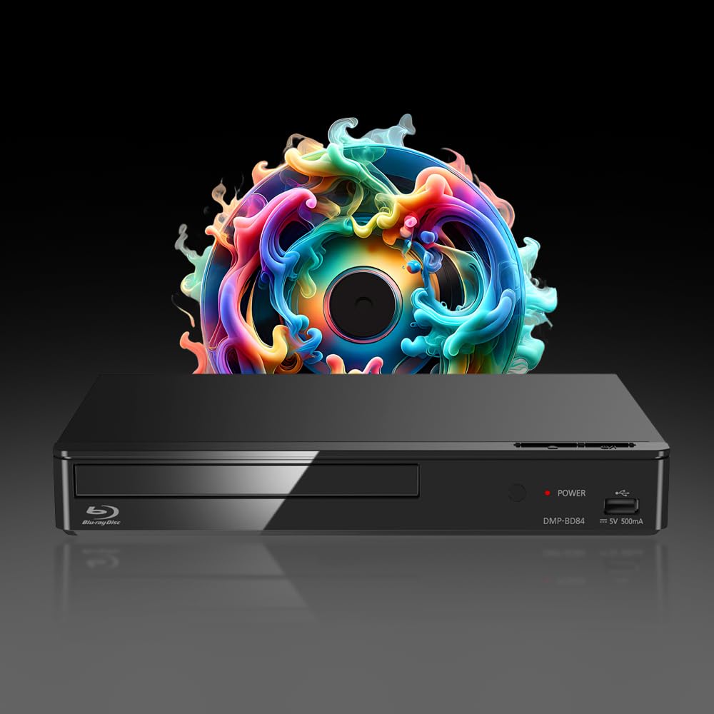 Panasonic DMP-BD84EB-K Smart ICOS. YouTube, Netflix etc. HDMI output. HDD Playback.