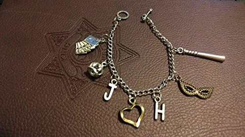 Joker & Harley Quinn charm Bracelet