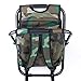 Foldable camping chair,Portable Camping Stool,Backpack Foldable Chair with ice Bag Excellent for Hiking/Fishing/Camping/Picnicking