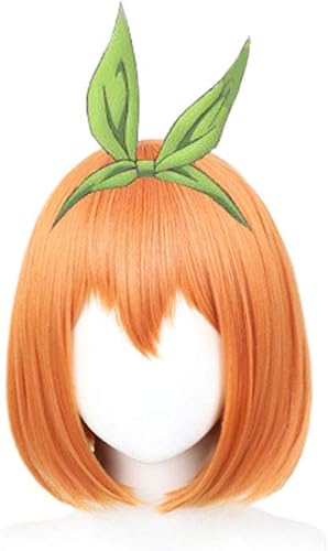 Amazon コスプレウィッグ 中野四葉 ウィッグ かつら 高温耐熱 コスプレ Cosplay Wig オレンジ コスプレ 仮装 通販