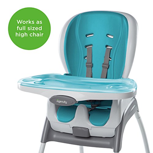 Ingenuity SmartClean Trio 3-in-1 High Chair - Aqua