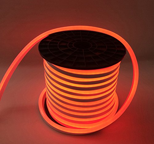 Vasten 30 ft LED Neon Rope Light 12V Flex LED Neon Tube Light Waterproof Resistant, Accessories Included - [Ideal For Christmas Lighting, Indoor/Outdoor Rope Lighting] [Ready to use] (RGB) - Thumbnail 7