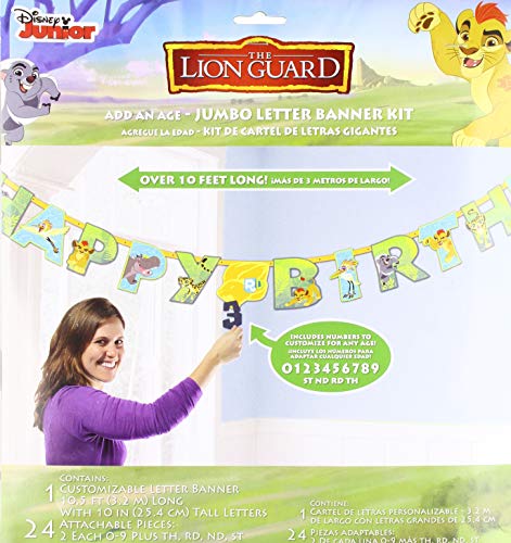 Lion Guard Birthday Banner Kit Party Supplies Lion King Add An Age