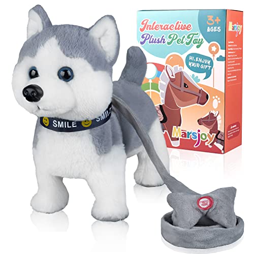 Interactive Plush Dog Interactive Puppy Husky Walking And Barking
