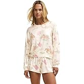 Z SUPPLY Women's Desert Rose Long Sleeve Lounge Top, Vanilla Ice
