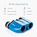 Small Binoculars for Kids Adults Mini Folding Lightweight 8 X 21 Binoculars High Resolution for Bird Watching Outdoor Educational Learning