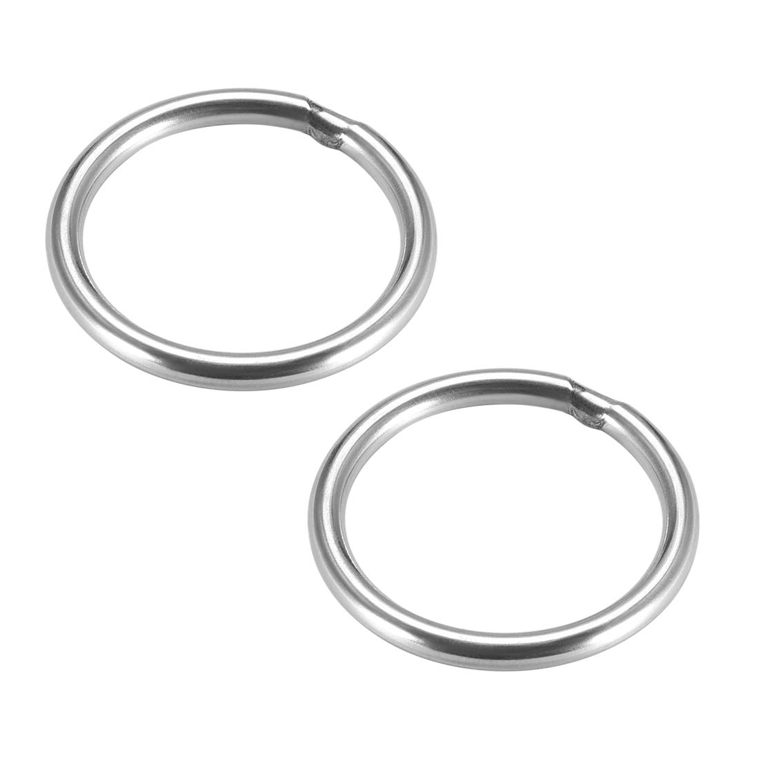 sourcing map Stainless Steel O Ring 30mm Inner Diameter 3mm Thickness