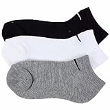 Nike Kids Swoosh Logo Low Cut Socks (3 Pairs) Assorted, 9-13 Shoe/ 5-6 Sock (Toddler/Kids)
