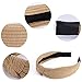 Wide Headbands Knot Turban Headband Plain Fashion Elastic Hairband Head Wrap Hair Hoops for Women and Girls, 8Pcs(8Colors)