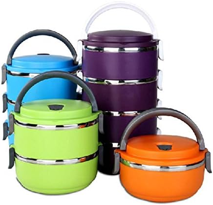 Bento Box Food Container Double Layer Lunch Cute And Durable, Easy To Clean Outdoor Portable Containers For Kids School Office
