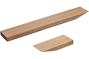 DYNWAVE 2x Wood Guitar Neck Blank,DIY Handmade Accessories Part Solid Guitar Making Material Replaces for Beginners Electric 