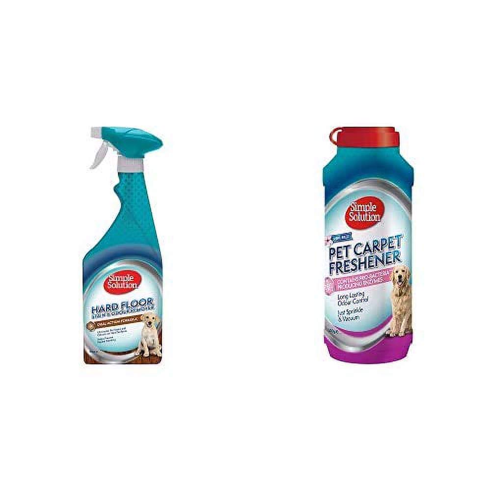 Simple Solution Hardfloors Pet Stain and Odour Remover + Carpet Freshener