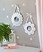 Layered Flower Pedal Wood Hanging Frame Set