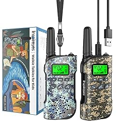 Inspireyes Walkie Talkies for Kids Rechargeable, 48