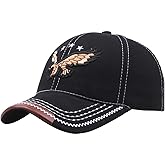 Adjustable Cap Eagle Embroidery Hat Baseball Cap Sunhat Sport Cotton Headdress Chapeau