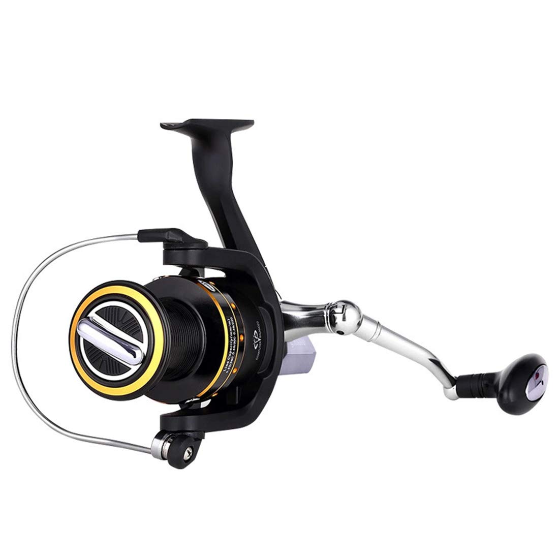 現金特価 Cafuty 紡績釣りリール14 1ベアリング右ダブルハンドルシステム塩水淡水釣りダブルドラグブレーキシステム サイズ 8000 8000 B07pcmtvd9 大注目 Osogovskikonak Mk