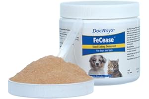 Revival Animal Health Doc Roy's FeCease- Stool Eating Deterrent- for Dogs & Cats- 300gm Granules