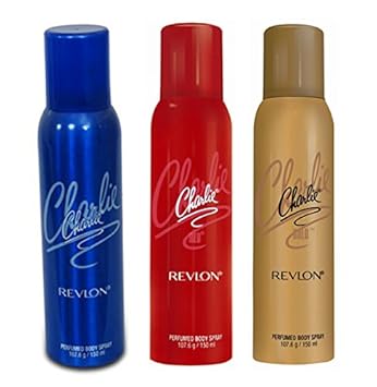 Revlon Charlie Deo's Buy 2 Get 1 Combo, Red/Blue/Gold