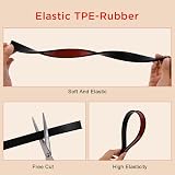 flintronic U-Shape Edge Banding 5m 18mm TPE Self-Adhesive Edge Trim view 2