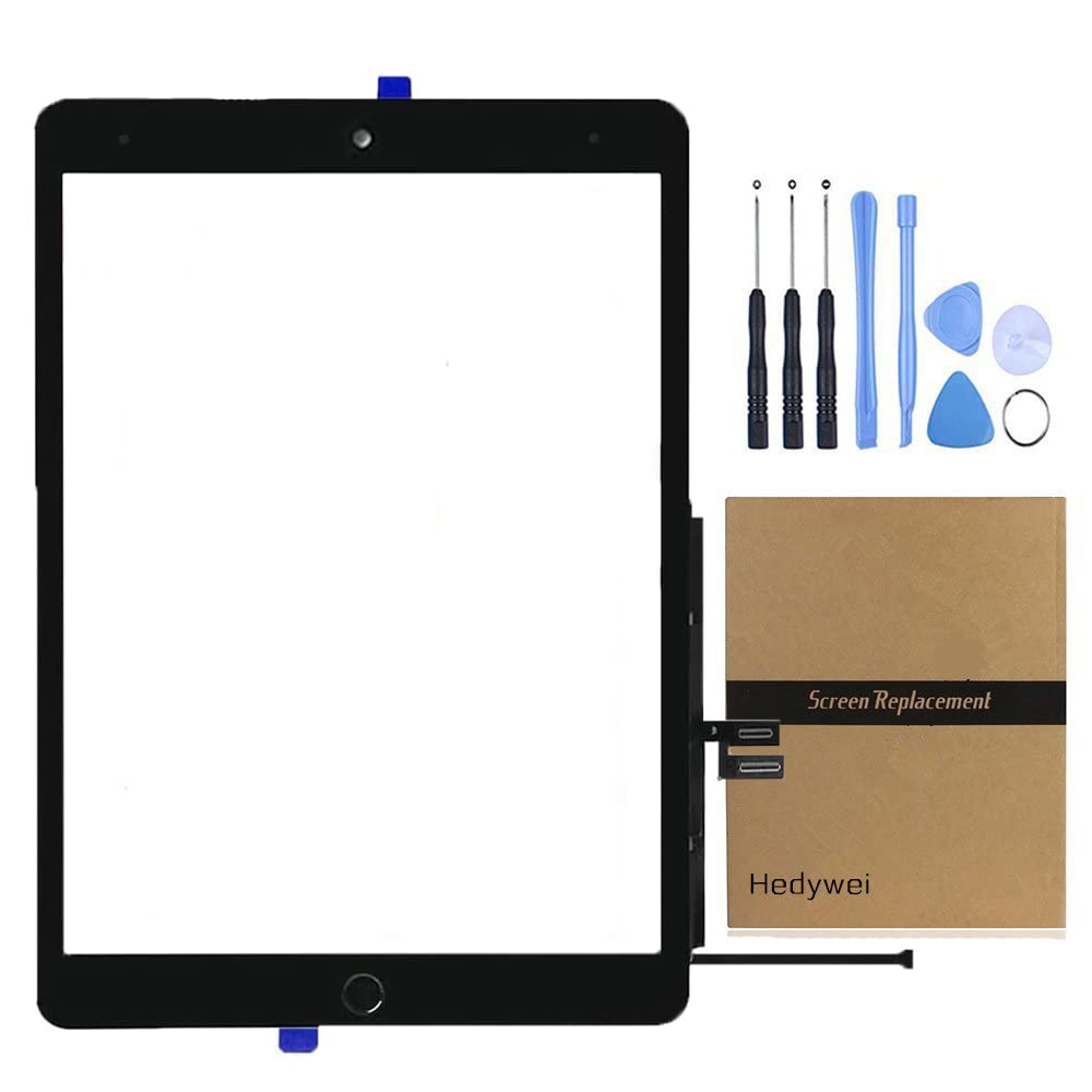 Hedywei Touch Screen Replacement for iPad 9 Display A2602 A2603 A2604 A2605 10.2 Inch 2021 Touch Screen Digitizer with Tool Kit