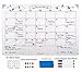 Magnetic Calendar Dry Erase Magnetic Weekly Whiteboard Planner for Fridge (1)