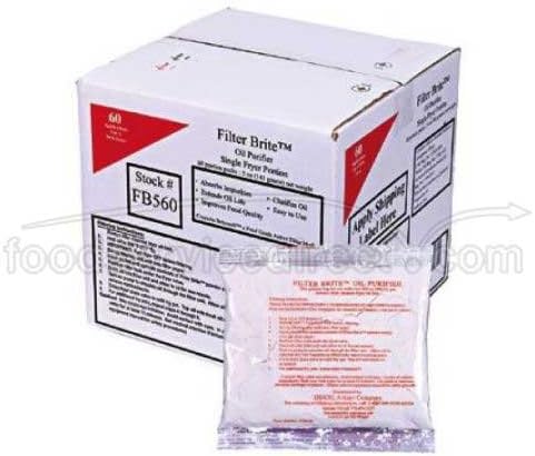 Disco FilterBrite Oil Purifier, 5 Ounce Portion Pack - 60 per case.