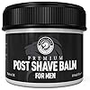 Aftershave Balm For Men - Gentlemans Face Care Club Vegan Friendly After Shave Post Shave Gel With Witch Hazel + Aloe…