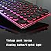 EEEKit 2in1 Rainbow LED Gaming Keyboard and Mouse Combo Set, Multi-Colored Backlight for PS4 / Xbox One/Windows PC Gamer Desktop, Computerthumb 4