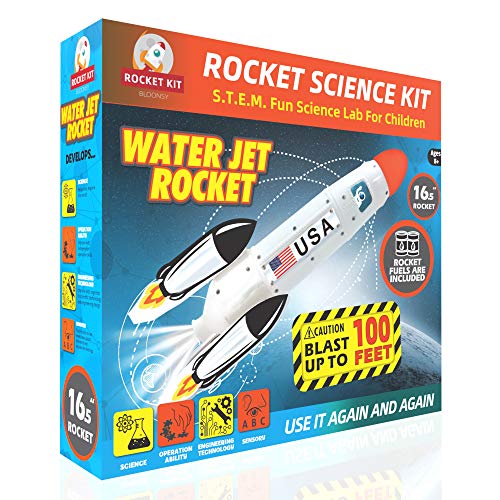 BLOONSY Water Rocket Kit Water Rockets for Kids Toy Rocket Launcher