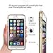 iPhone 7 Plus Case, iVAPO [Crystal Series] Transparent Clear iPhone 7 Plus Cover,Soft TPU Protective Cover Shock-proof Cases for Apple iPhone 7 Plus with 5.5 inch Phone Case [Gold]