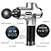 HOPOSO Deep Tissue Muscle Massage Gun for Athletes,Handheld Quiet Massage Gun Electric Drill Back Percussion Massager,30 Speed Levels with 6 Massage Heads for Relief Soreness and Stiffness