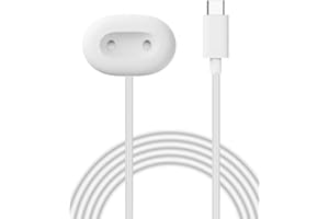 KONXISA Charger Cable for Google Pixel Watch 4 41mm/45mm, Smartwatch Replacement Magnetic Type-C Fast Charging Cable, Portabl