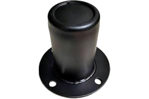 Lexziuo 1PCS 70mm Heavy Duty Metal Speaker Stand Top Bracket | Universal Speaker Mount Adapter for PA Monitor & Stage Music E