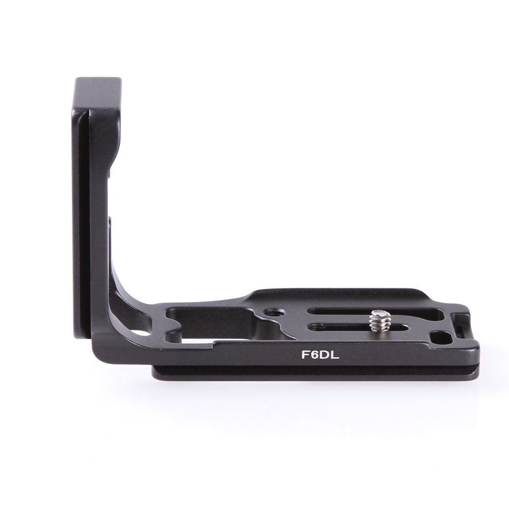 ZCTL NSAF117 Quick Release Vertical L Plate Bracket 1/4 inch for Canon 6D Camera fit Arca Tripod Ballhead