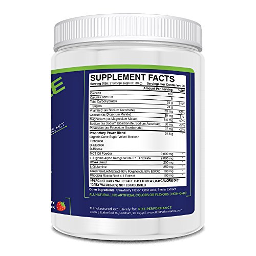 Endurance Cycling Fuel Cyclist Supplement - by Rize - Ride Longer Train Harder Cycling Drink Mix - Doctor Formulated Great Tasting Powder Endure Longer with Great Tasting Nutritional Endurance Fuel