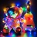 Colored Battery String Lights with Remote, Kohree Dimmable Starry Rope Lights,33Ft Flexible Copper Wire, Multi-color 100 LEDs Fairy Lights, Perfect for Weddings, Party, Bedroom,Holiday Decorations