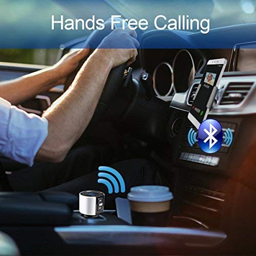 Car Bluetooth FM Transmitter,Bluetooth Hands Free Car Kit,Wireless in