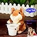 Szresm Talking Hamster Repeats What You Say Electronic Pet Talking Plush Buddy Mouse for Child Kids Party Toys