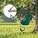 ONCLOUD Upgraded Unique Hammock Hanging Sky Chair, Air Deluxe Swing Seat with Rope Through The Bars Safer Relax with Fuller Pillow and Drink Holder Beech Wood Indoor/Outdoor Patio Yard 250LBS Green